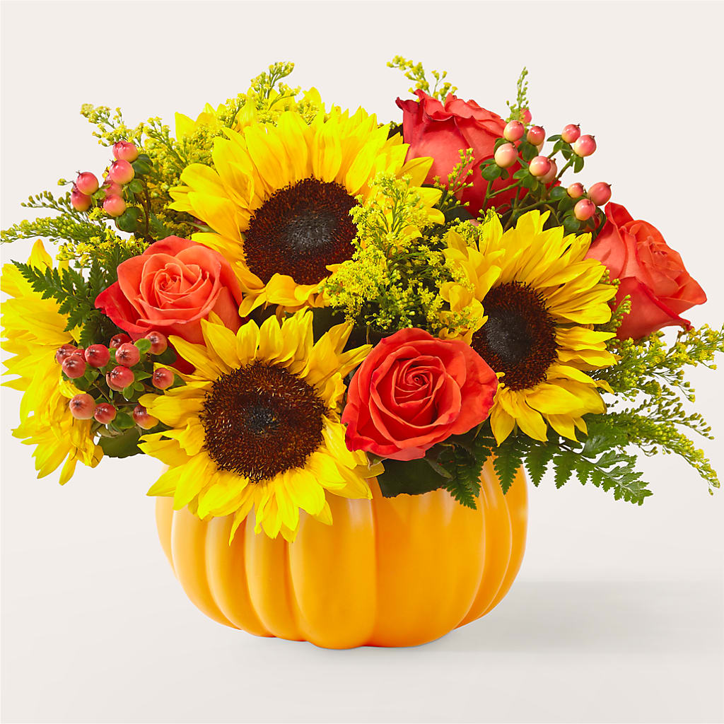 Pick of the Patch Pumpkin Bouquet –  United Family Flower And Gifts, Brooklyn NY