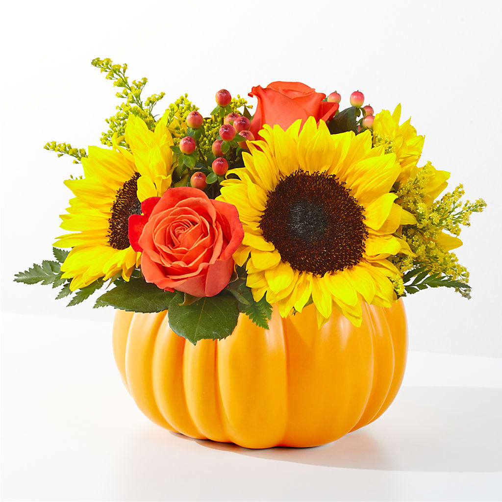 Pick of the Patch Pumpkin Bouquet –  United Family Flower And Gifts, Brooklyn NY
