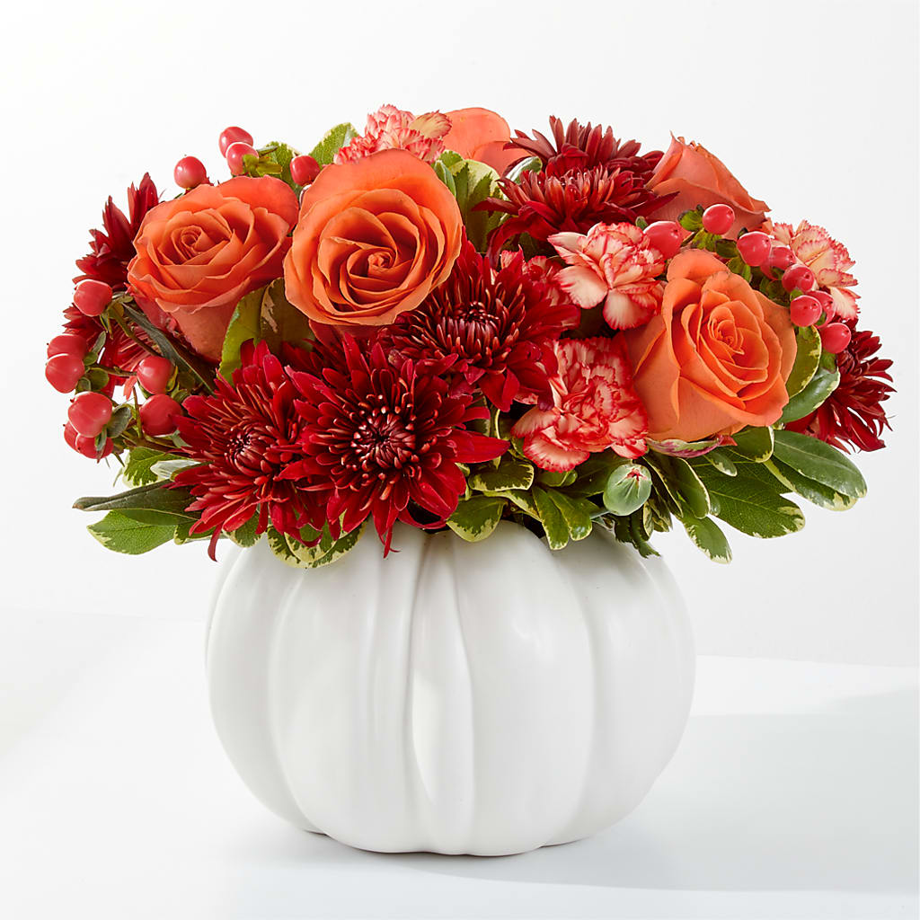 Autumn Air Pumpkin Bouquet –  United Family Flower And Gifts, Brooklyn NY