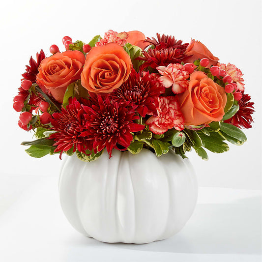Autumn Air Pumpkin Bouquet –  United Family Flower And Gifts, Brooklyn NY