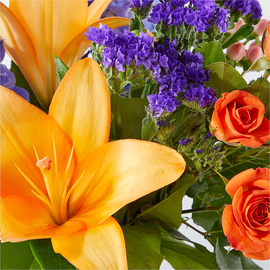 Radiant Citrus Bouquet –  United Family Flower And Gifts, Brooklyn NY