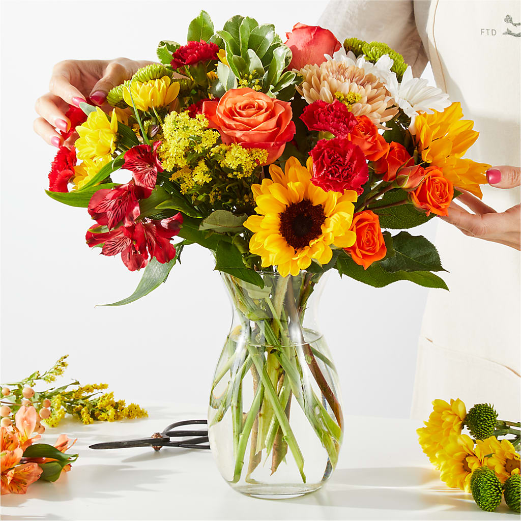 Fall Delight – A Florist Original –  United Family Flower And Gifts, Brooklyn NY