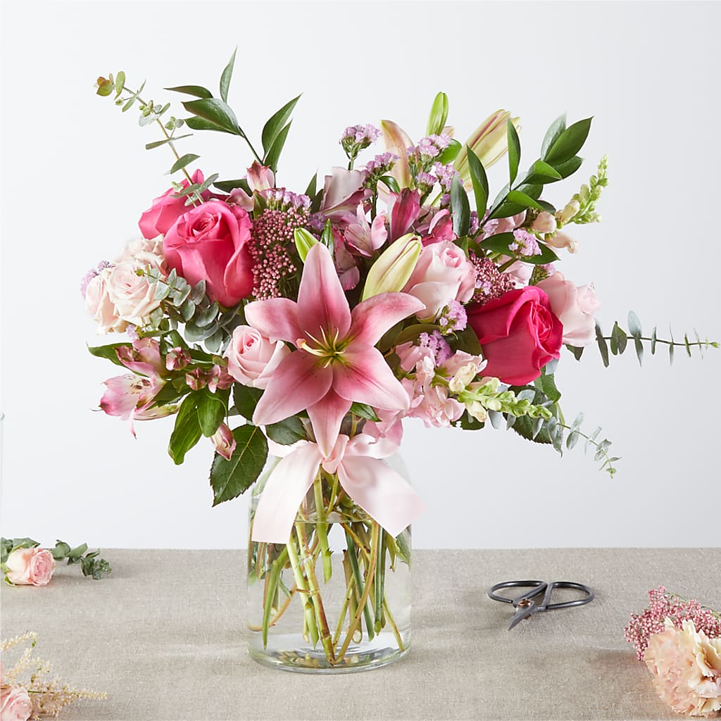 Pink Ribbon - A Florist Original –  United Family Flower And Gifts, Brooklyn NY