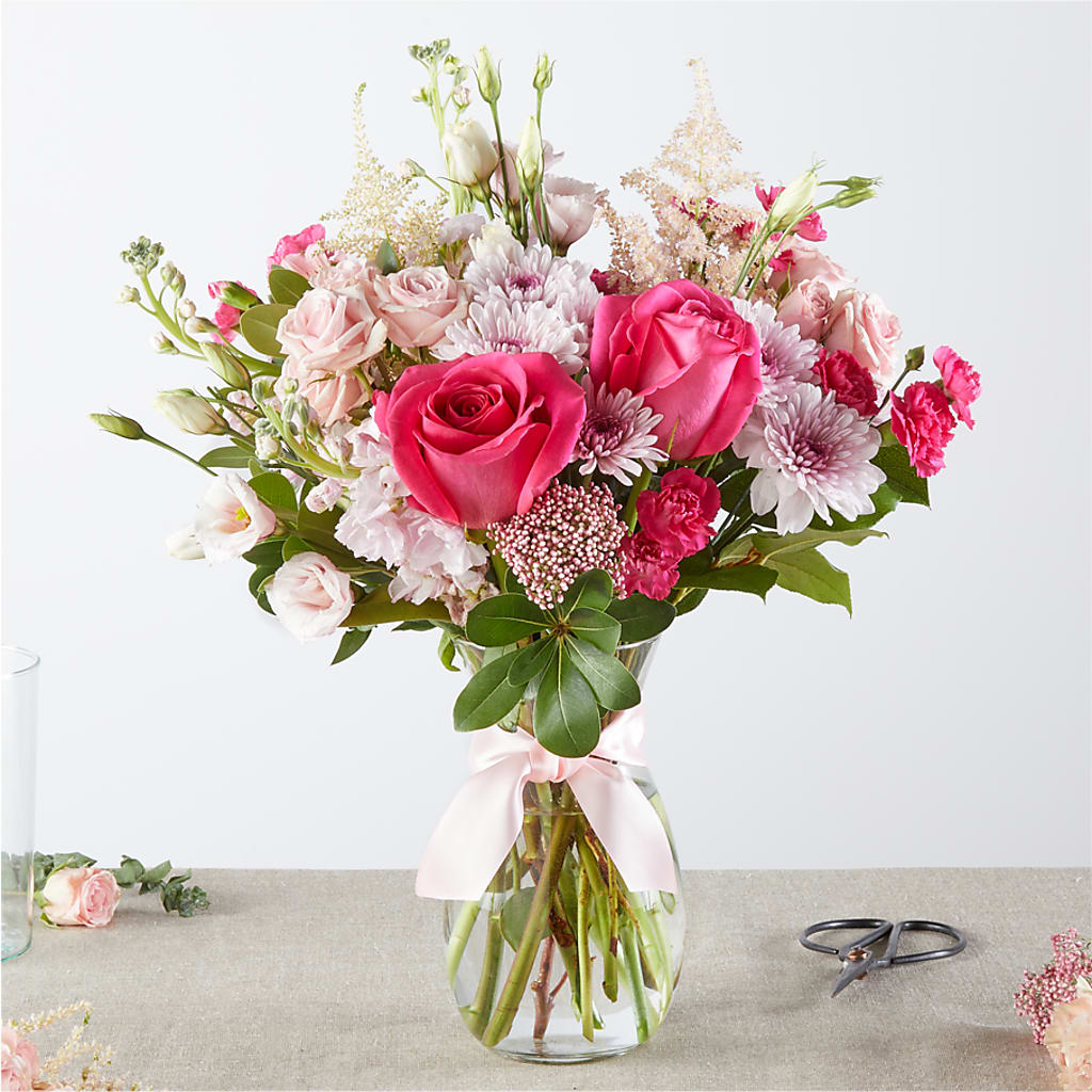 Pink Ribbon - A Florist Original –  United Family Flower And Gifts, Brooklyn NY