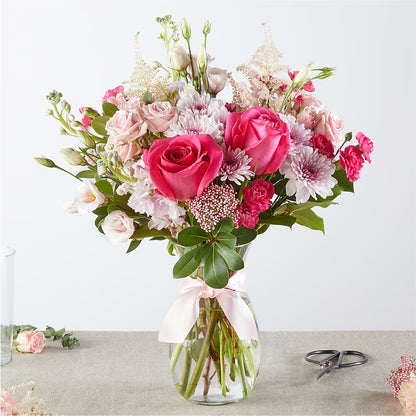 Pink Ribbon - A Florist Original –  United Family Flower And Gifts, Brooklyn NY