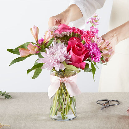 Pink Ribbon - A Florist Original –  United Family Flower And Gifts, Brooklyn NY