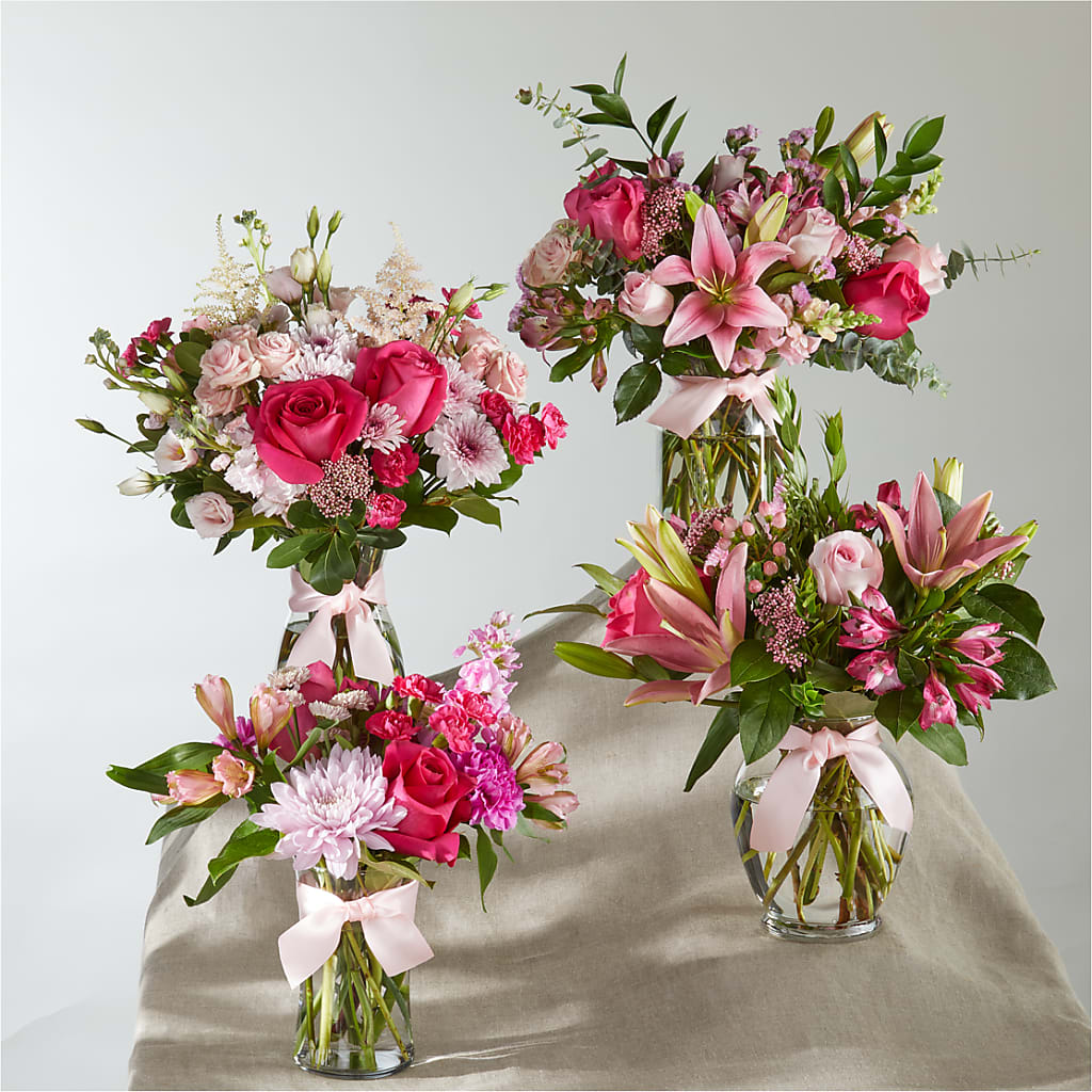 Pink Ribbon - A Florist Original –  United Family Flower And Gifts, Brooklyn NY