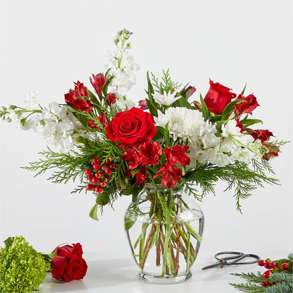 Merry Moment Bouquet – A Florist Original –  United Family Flower And Gifts, Brooklyn NY