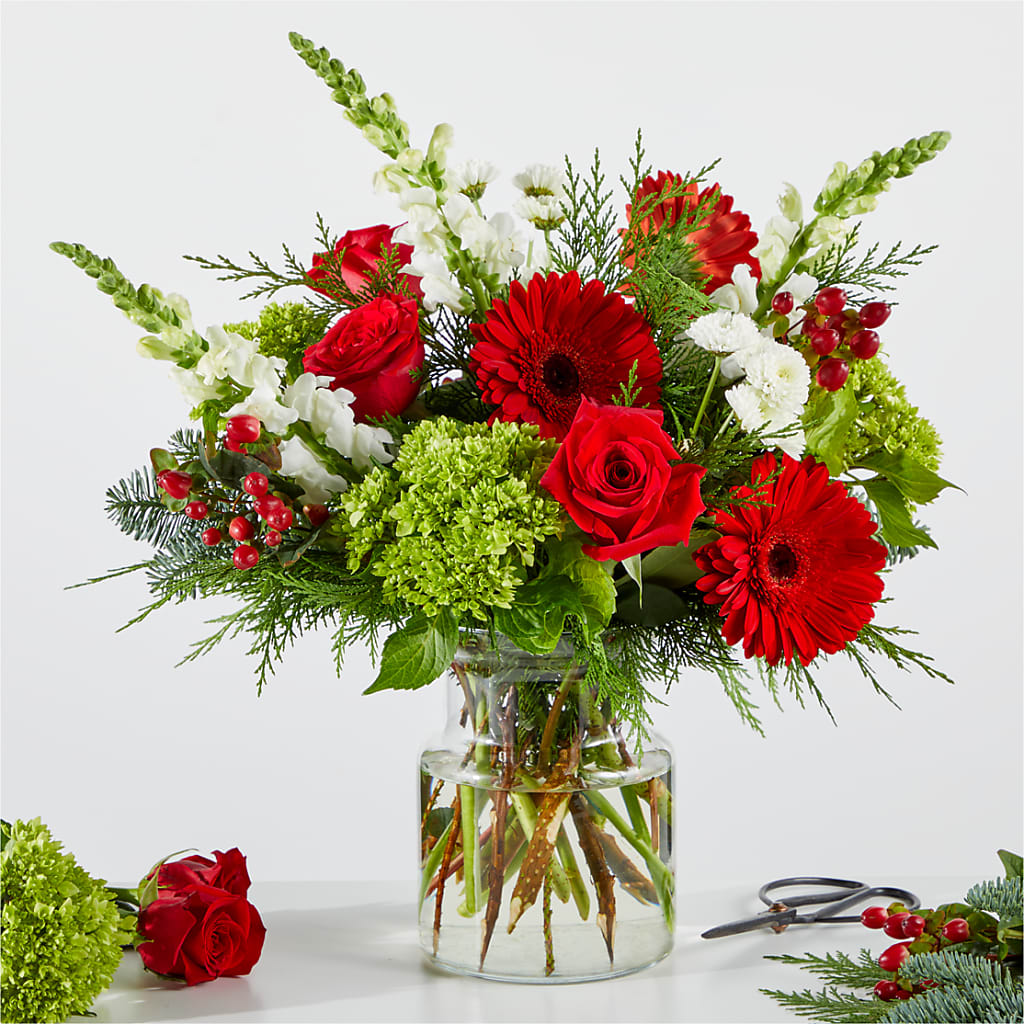 Merry Moment Bouquet – A Florist Original –  United Family Flower And Gifts, Brooklyn NY