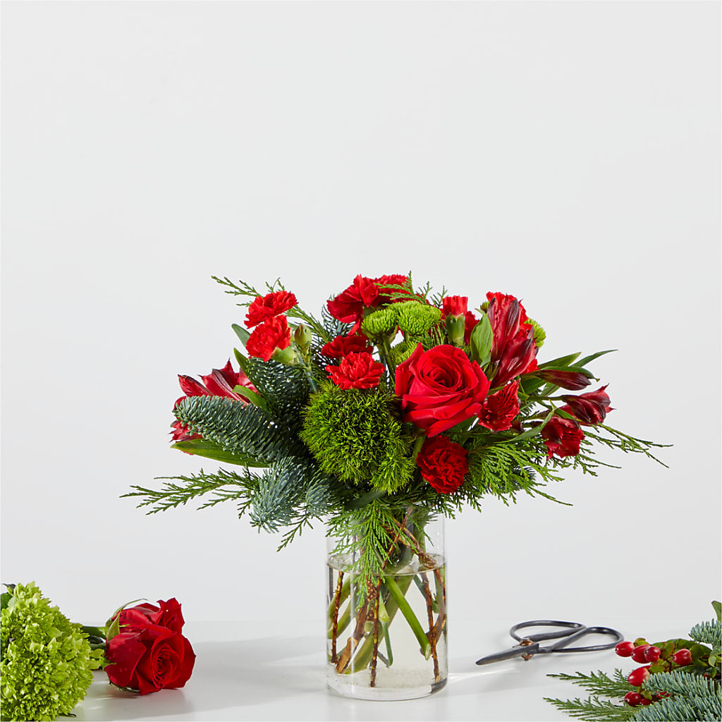 Merry Moment Bouquet – A Florist Original –  United Family Flower And Gifts, Brooklyn NY