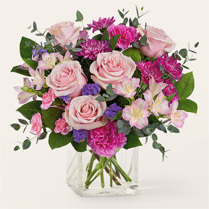 Rosy Radiance Bouquet –  United Family Flower And Gifts, Brooklyn NY