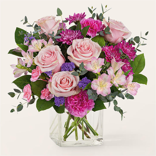 Rosy Radiance Bouquet –  United Family Flower And Gifts, Brooklyn NY
