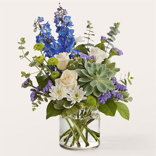 Cerulean Waves Bouquet –  United Family Flower And Gifts, Brooklyn NY