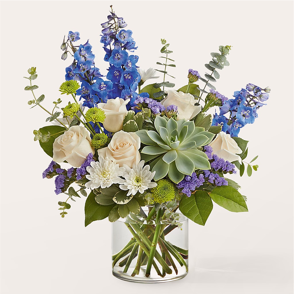 Cerulean Waves Bouquet –  United Family Flower And Gifts, Brooklyn NY