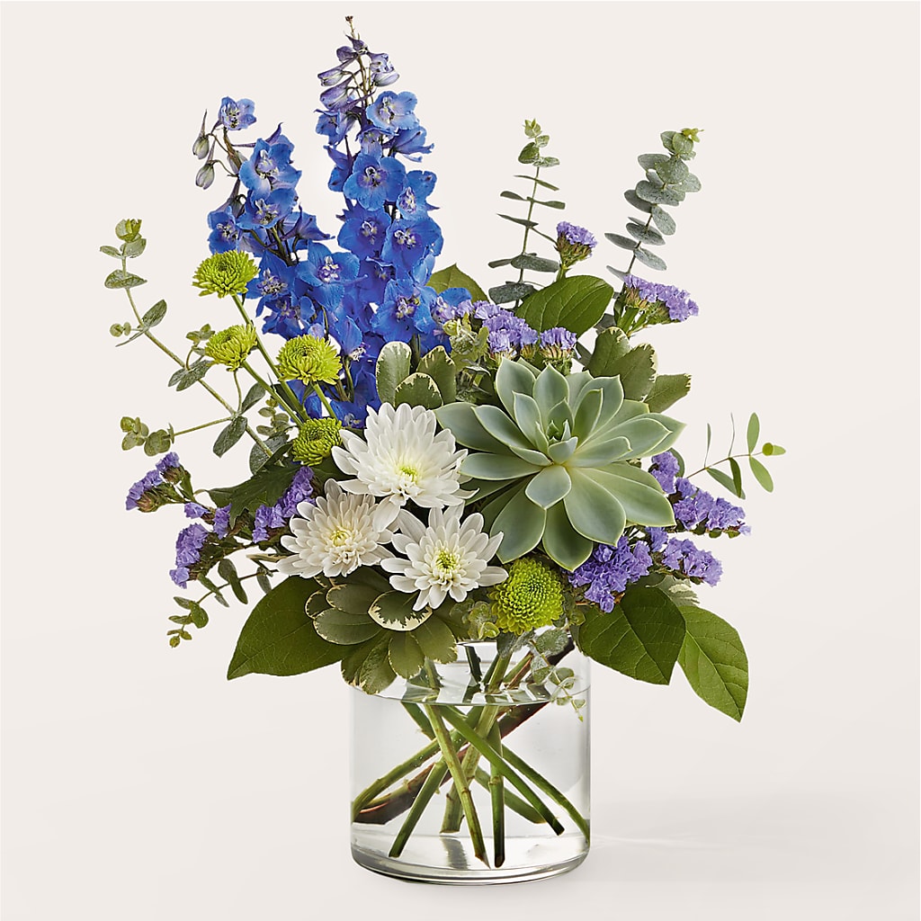 Cerulean Waves Bouquet –  United Family Flower And Gifts, Brooklyn NY