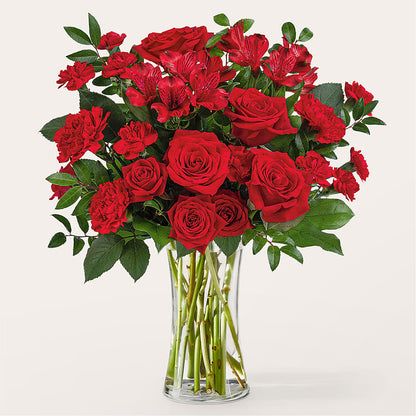 Brilliant Ruby Bouquet –  United Family Flower And Gifts, Brooklyn NY
