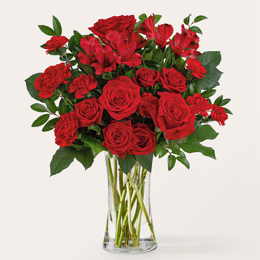 Brilliant Ruby Bouquet –  United Family Flower And Gifts, Brooklyn NY