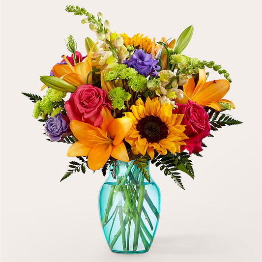 Double Rainbow Bouquet –  United Family Flower And Gifts, Brooklyn NY