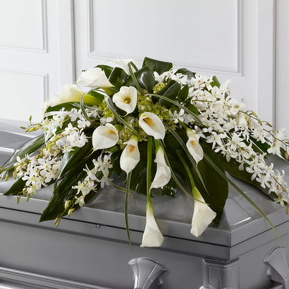 Angel Wings Casket Spray –  United Family Flower And Gifts, Brooklyn NY