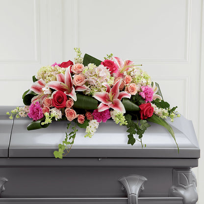 Splendid Grace Casket Spray –  United Family Flower And Gifts, Brooklyn NY