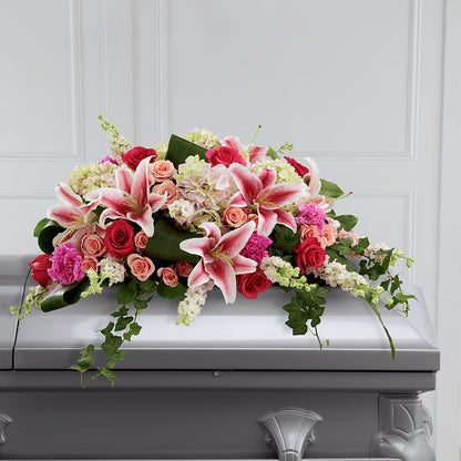 Splendid Grace Casket Spray –  United Family Flower And Gifts, Brooklyn NY