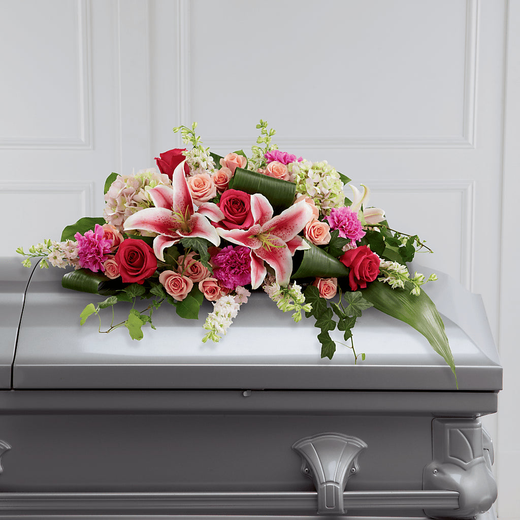 Splendid Grace Casket Spray –  United Family Flower And Gifts, Brooklyn NY