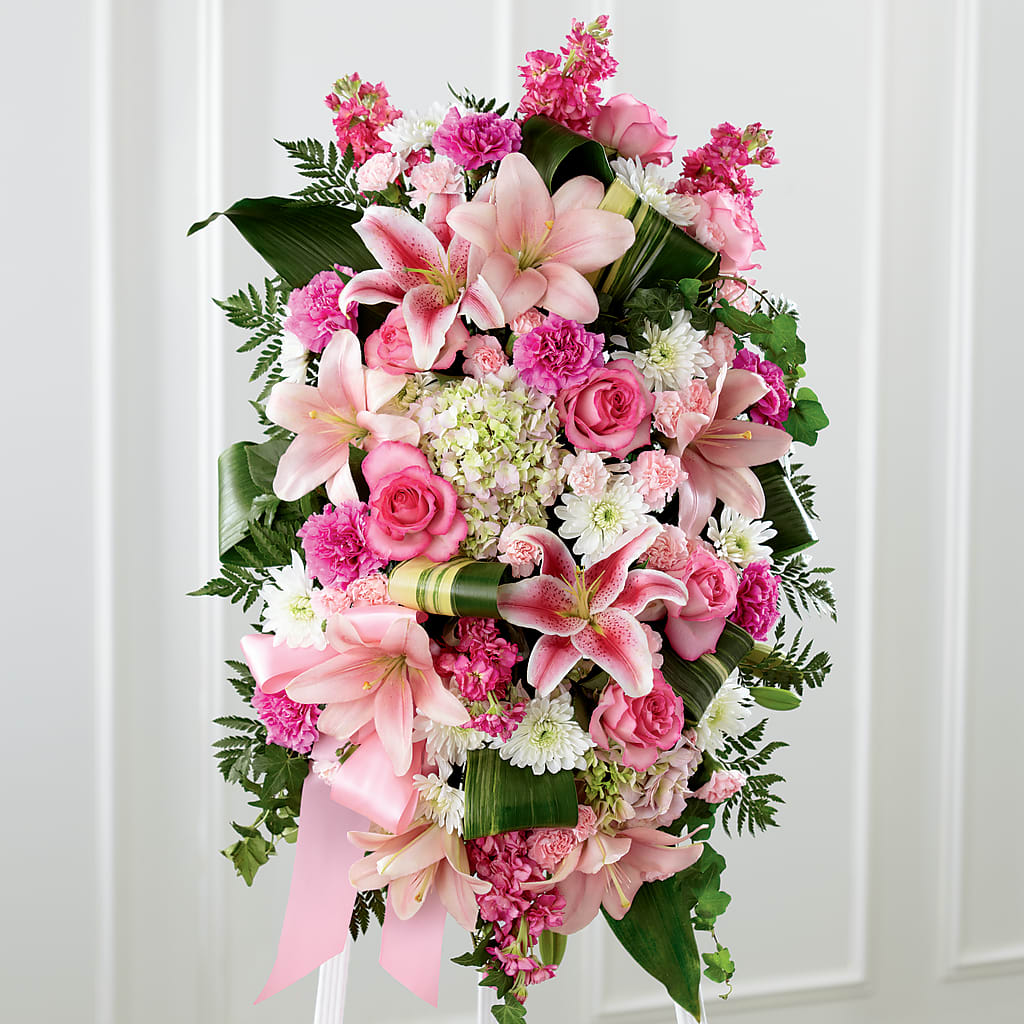 Comforting Standing Spray –  United Family Flower And Gifts, Brooklyn NY
