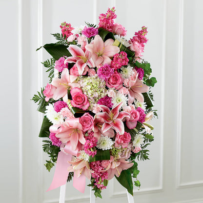 Comforting Standing Spray –  United Family Flower And Gifts, Brooklyn NY