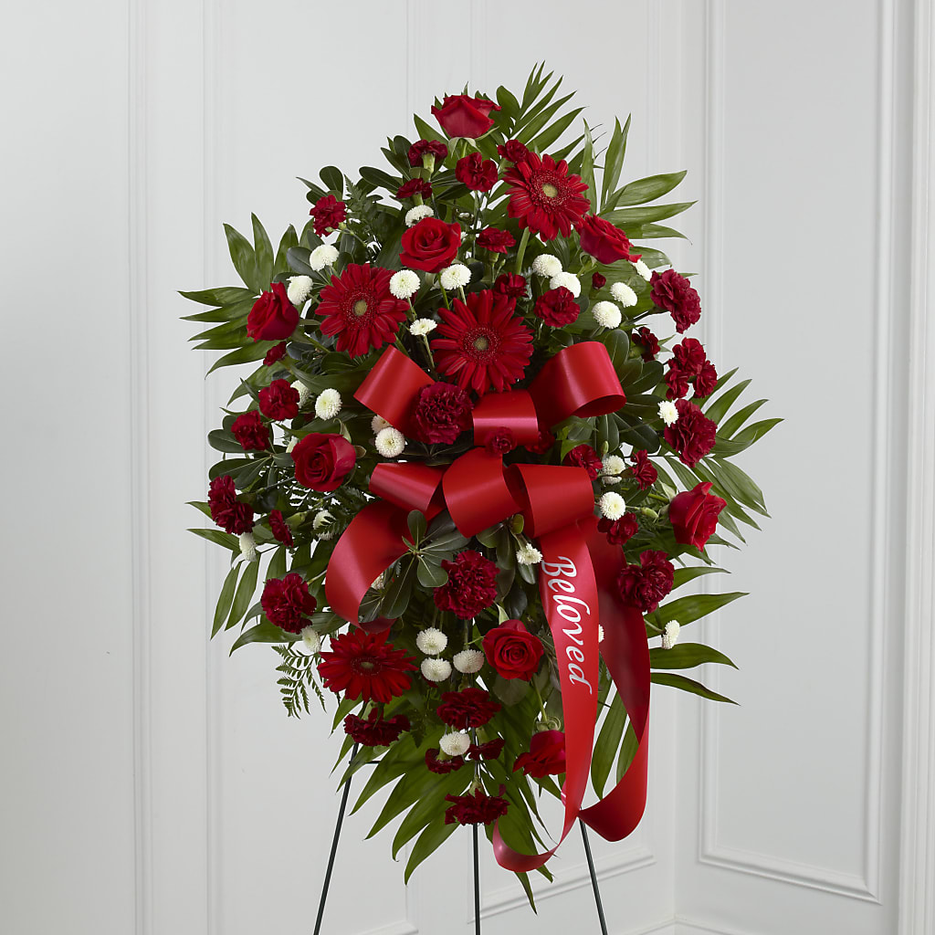 Treasured Memories Standing Spray –  United Family Flower And Gifts, Brooklyn NY