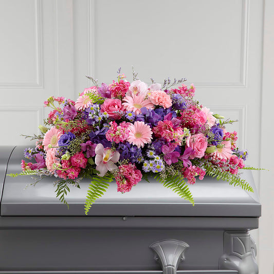 Glorious Garden Casket Spray –  United Family Flower And Gifts, Brooklyn NY