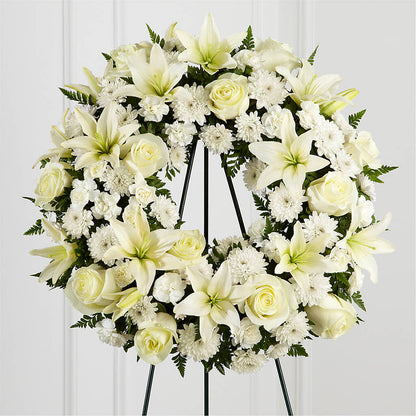 Treasured Tribute Wreath –  United Family Flower And Gifts, Brooklyn NY