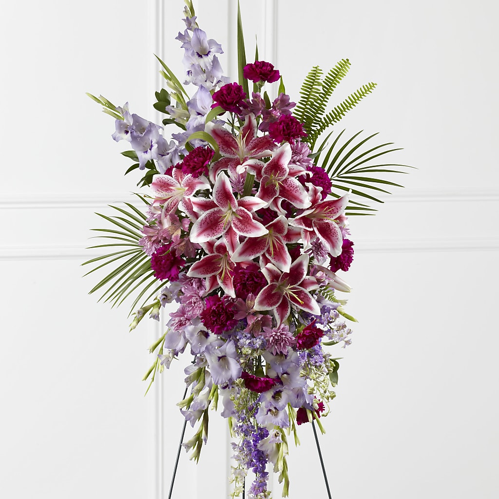 Tender Touch Standing Spray –  United Family Flower And Gifts, Brooklyn NY