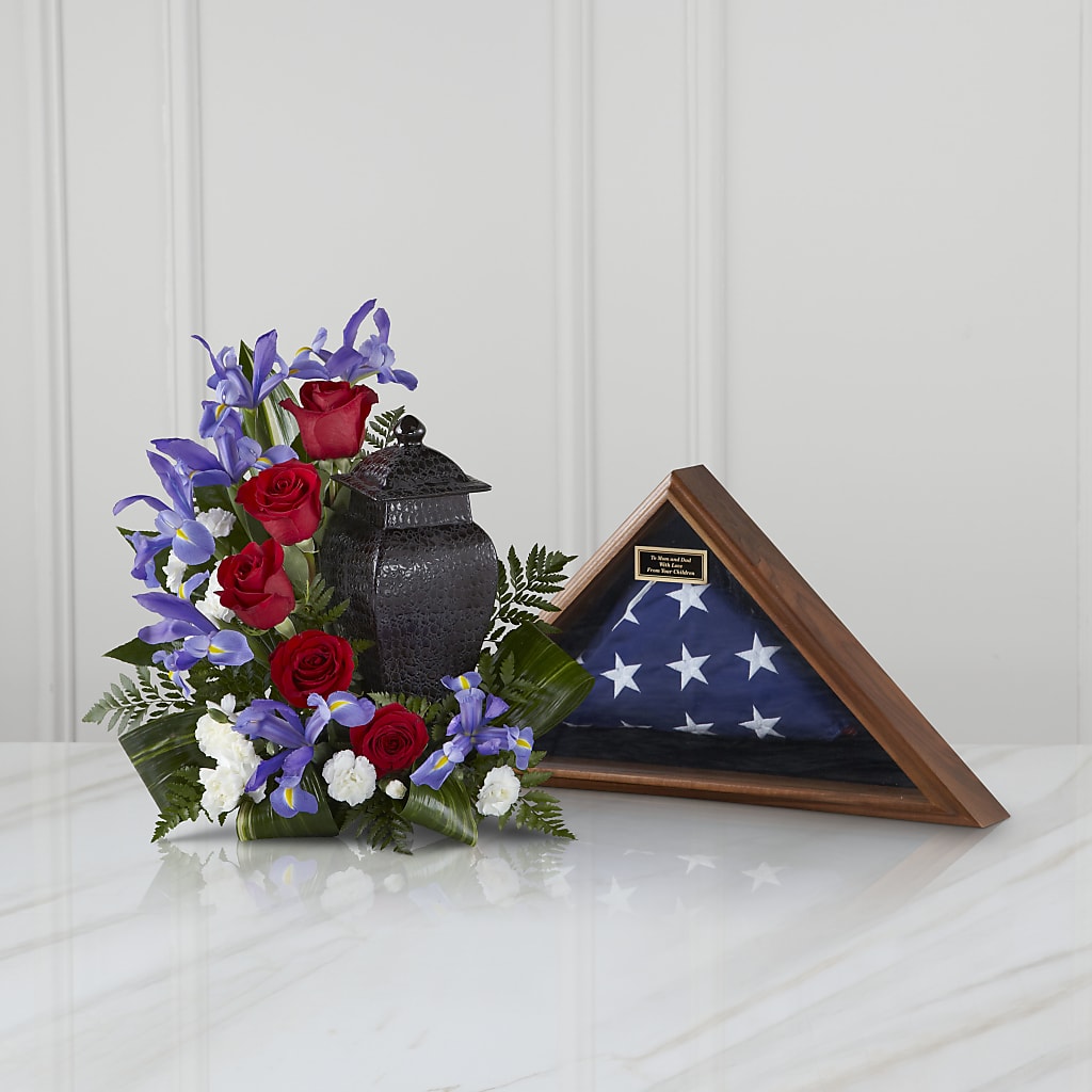 Patriotic Tribute Arrangement –  United Family Flower And Gifts, Brooklyn NY