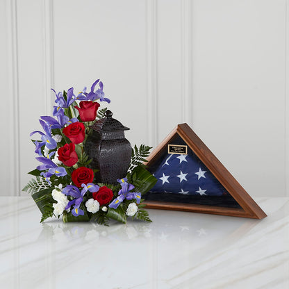 Patriotic Tribute Arrangement –  United Family Flower And Gifts, Brooklyn NY