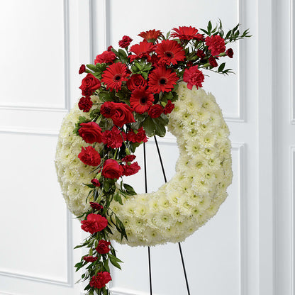 Graceful Tribute Wreath –  United Family Flower And Gifts, Brooklyn NY