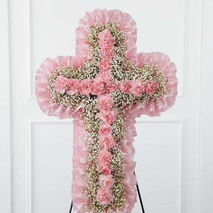 Angel's Cross Easel –  United Family Flower And Gifts, Brooklyn NY