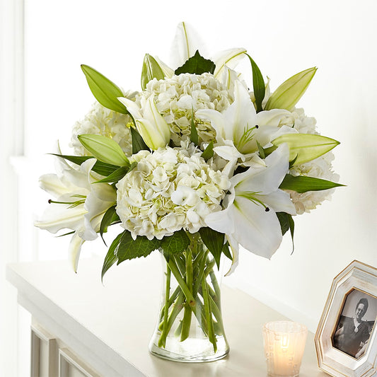 Compassionate Lily Bouquet –  United Family Flower And Gifts, Brooklyn NY