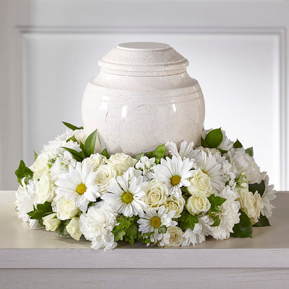 Ivory Gardens Cremation Adornment –  United Family Flower And Gifts, Brooklyn NY