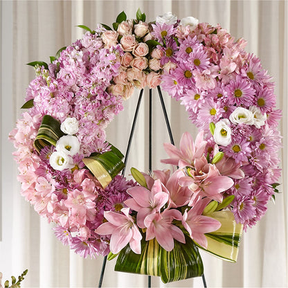Gift of Warmth Wreath –  United Family Flower And Gifts, Brooklyn NY
