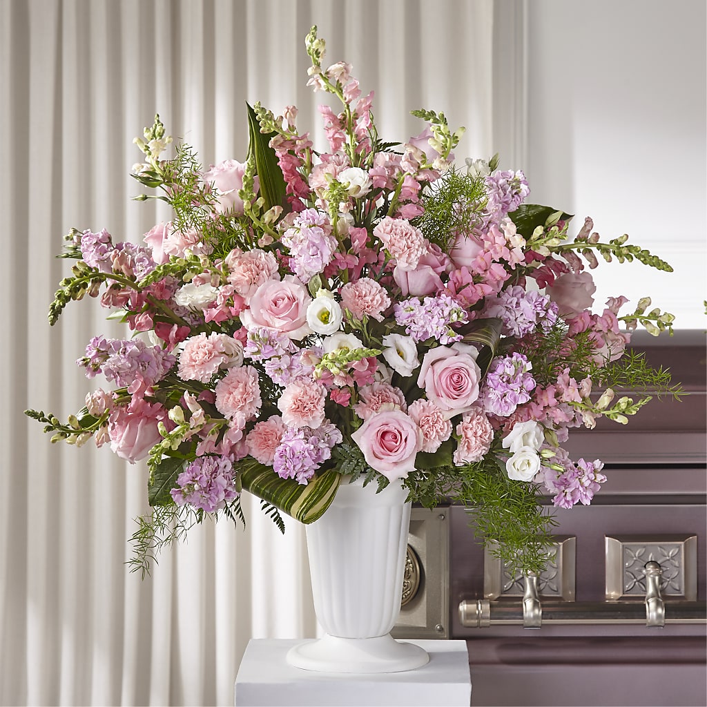 Divine Comfort Arrangement –  United Family Flower And Gifts, Brooklyn NY