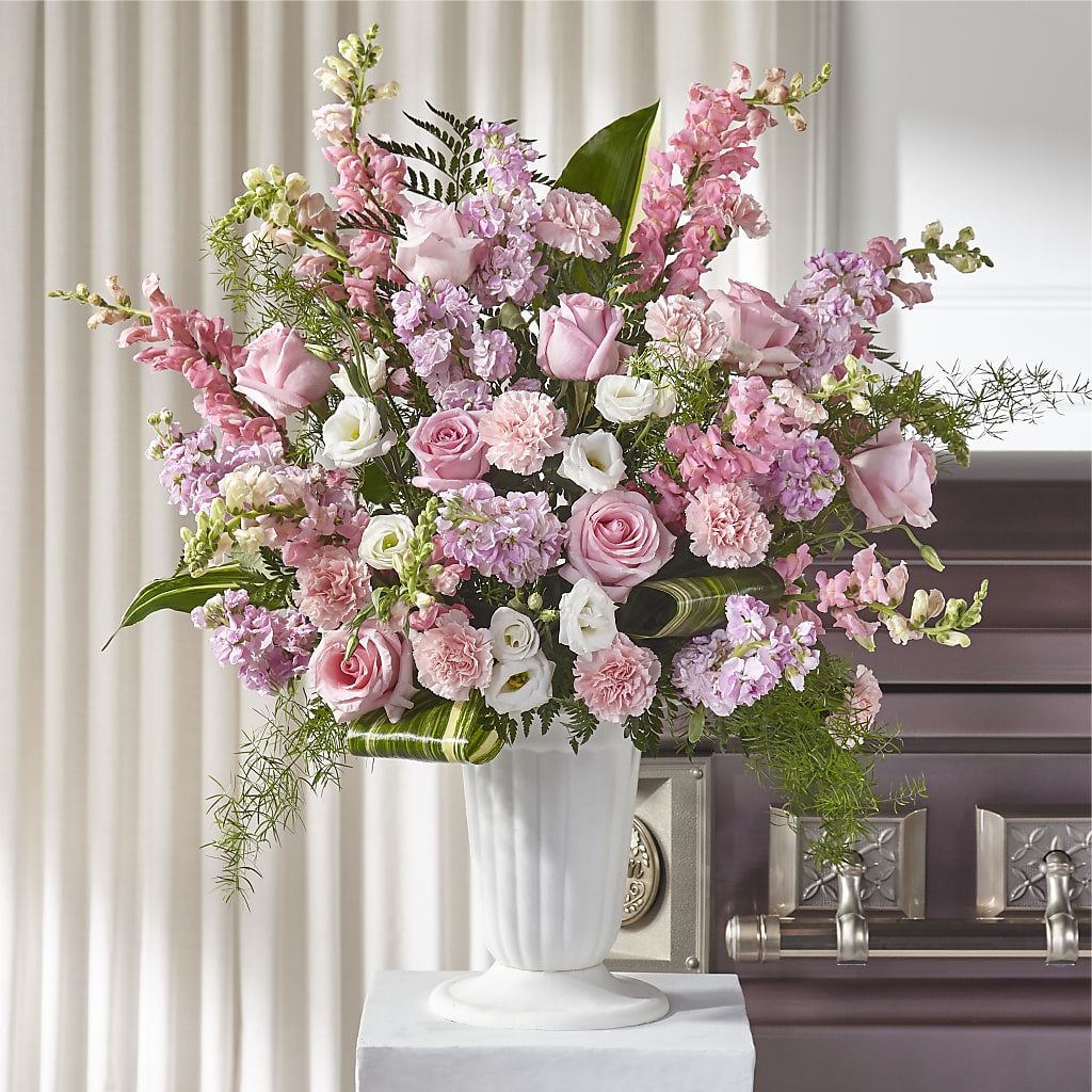 Divine Comfort Arrangement –  United Family Flower And Gifts, Brooklyn NY
