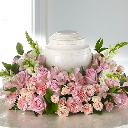 Blooms of Hope Cremation Adornment –  United Family Flower And Gifts, Brooklyn NY