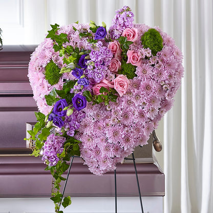 Treasured Love Standing Heart –  United Family Flower And Gifts, Brooklyn NY