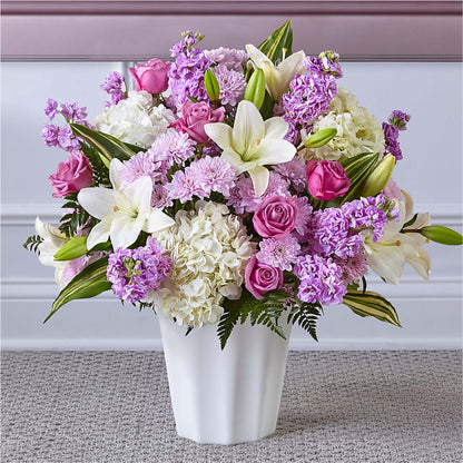 Heaven Sent Floor Basket –  United Family Flower And Gifts, Brooklyn NY