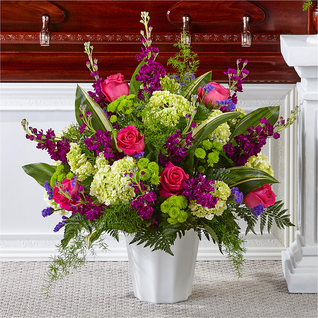 Beautiful Horizons Floor Basket –  United Family Flower And Gifts, Brooklyn NY