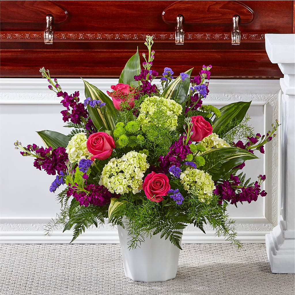 Beautiful Horizons Floor Basket –  United Family Flower And Gifts, Brooklyn NY