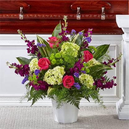 Beautiful Horizons Floor Basket –  United Family Flower And Gifts, Brooklyn NY
