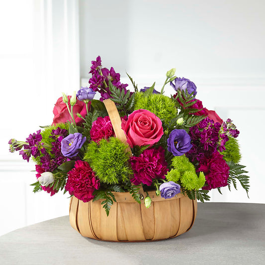 Serene Sanctuary Basket –  United Family Flower And Gifts, Brooklyn NY