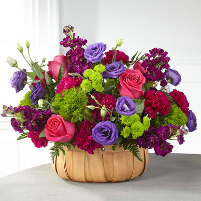 Serene Sanctuary Basket –  United Family Flower And Gifts, Brooklyn NY