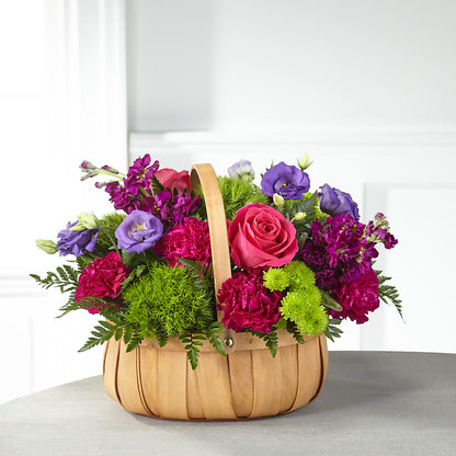 Serene Sanctuary Basket –  United Family Flower And Gifts, Brooklyn NY